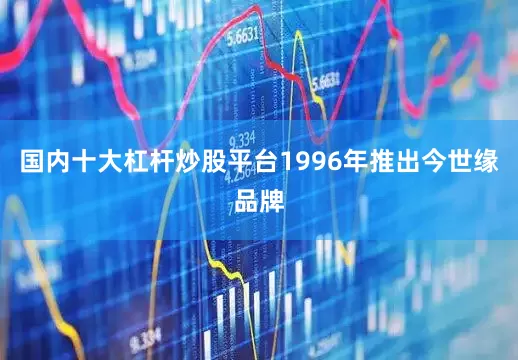 国内十大杠杆炒股平台1996年推出今世缘品牌
